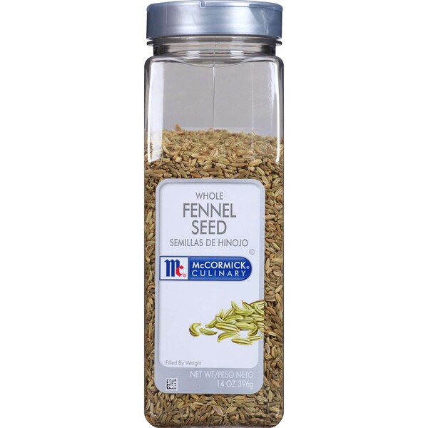 McCormick Fennel Seed Whole 14 Oz. Container, PK6